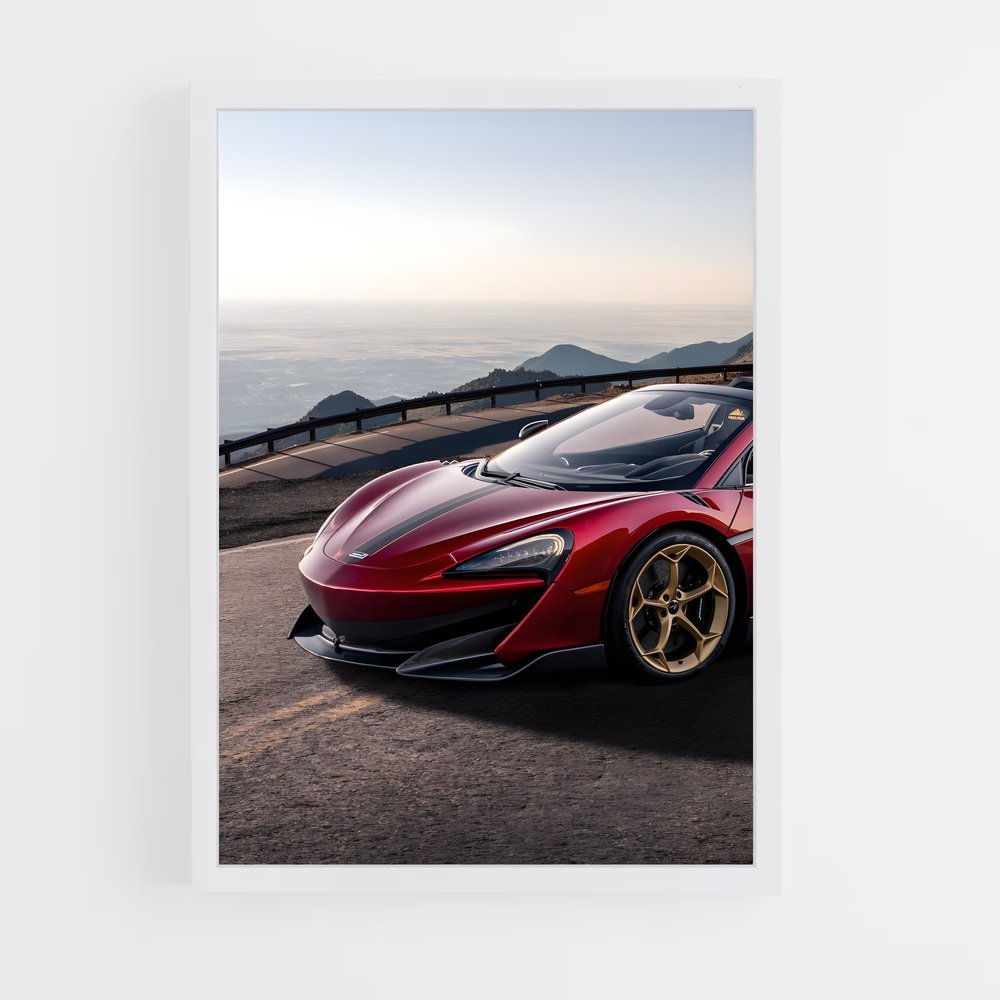 Poster Hyper McLaren 600LT (vue 3)